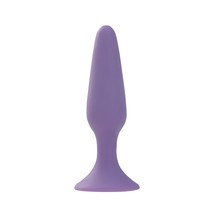 4.5 Inch Silicone Anal Butt Plug, Purple Color, Adult Sex Toy, Classic S... - $15.99