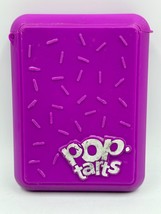 Kellogg&#39;s POP-TARTS Pastry Holder To-Go Case Container Purple - £11.54 GBP
