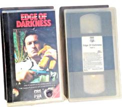 Edge Of Darkness 1987 VHS Part 1 &amp; 2 CBS FOX Thriller Bob Peck Jo Don Baker 2 PK - £16.03 GBP