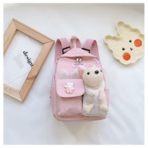 New Plush Toy Backpack Cartoon Rabbit Early Education Children&#39;s Schoolbag Kinde - £21.87 GBP
