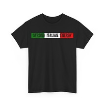 Strong Italian Energy! Cool T-shirt- Italy grad birthday gift European P... - £14.48 GBP