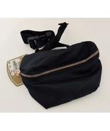 Oak and Reed Nylon Traverse Waist Bum Bag Fanny Pack Black Rose Gold Har... - £16.51 GBP