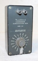 Heathkit CS-1 Condenser Substitution Box ~ Bakelite Case ~ Wear to Face Untested - £31.96 GBP