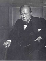 Winston Churchill Photo Gravure Print Karsh - £40.02 GBP
