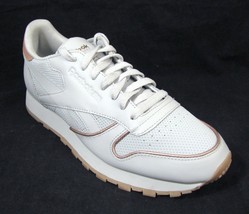 New Reebok Classics Leather RM Men&#39;s Shoes 9 Light Skull Grey Sneakers  CN2846 - £27.62 GBP