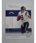 2002 Playoff Prime Signatures &quot;Sample&quot; Parallel - Drew Brees #39 Chargers - $6.92 CAD