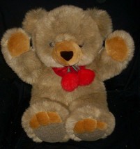 24&quot; Vintage 1995 Jc Penny Brown Teddy Bear Stuffed Animal Plush Toy Christmas - £36.45 GBP