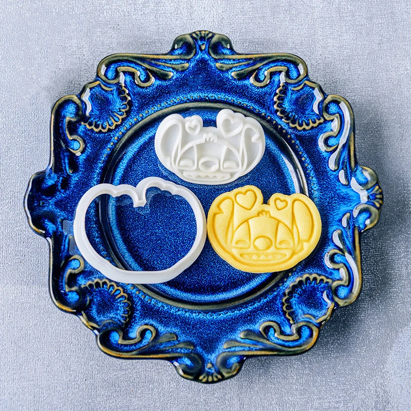 Stitch Cookie Cutter Cute Cartoon Anime Figure Biscuit Mould Bakery -sti... - $4.18