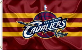 Cleveland Cavaliers Flag 3X5Ft Polyester Banner USA Digital Print - £12.59 GBP