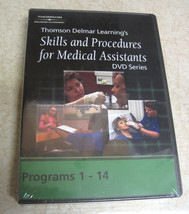 Skills and Procedures for Medical Assistants by Thompson Delmar DVD Series 1-14 - £1,175.46 GBP