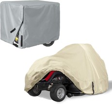 Porch Shield Waterproof Generator Cover 32 X 24 X 24 Inch Bundle, Gray/Light Tan - £62.34 GBP