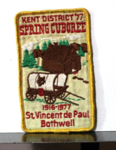 1977 Kent District Spring Cuboree Boy Scout Patch - $5.89