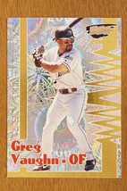 2000 Pacific Revolution Greg Vaughn #140 Tampa Bay Devil Rays Baseball Card - £2.32 GBP