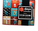 12 Days Of Christmas Delicious Popcorn Seasoning Gift Boxes - £28.73 GBP