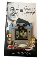 Disney Walt&#39;s Legacy Mickey Mouse Club Walt Disney Photo LE 5000 Pin - $56.09