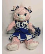 Build A Bear Pink Cat Kitty Cheerleader Outfit Blue White Sparkly (24) - $14.50