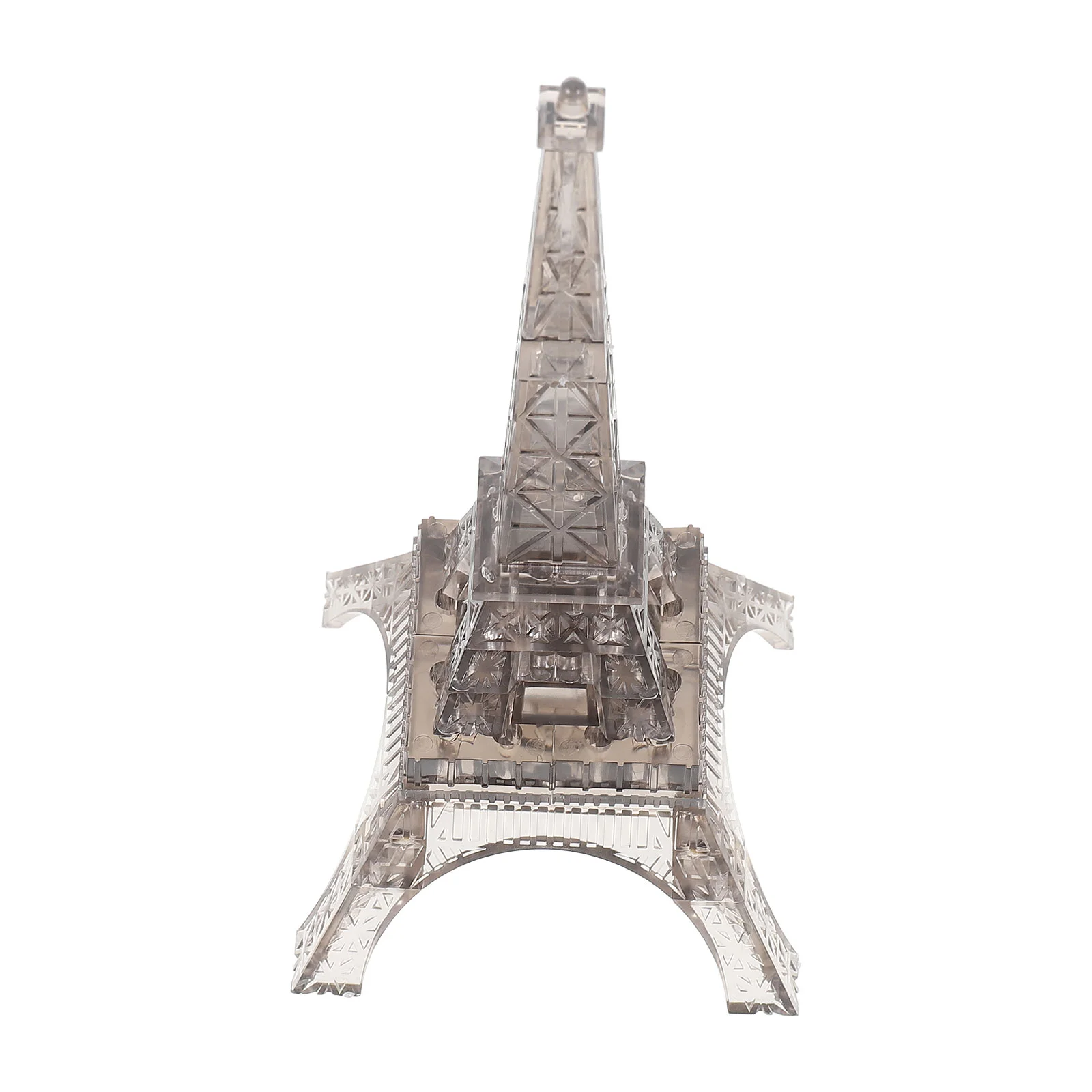 3D Transparent Eiffel Tower Puzzle Crystal Jigsaw Pieces Building Blocks Brain - £10.32 GBP+
