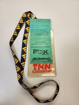 1999 TNN Silver FOX Sports AC Delco Challenge Series TV Credential Lanyard - £3.73 GBP