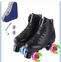 Roller Skates Unisex-Adult Beginner Indoor Outdoor Men’s 8 Woman’s 9.5-1... - $34.88 CAD