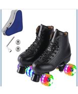 Roller Skates Unisex-Adult Beginner Indoor Outdoor Men’s 8 Woman’s 9.5-1... - $34.88 CAD