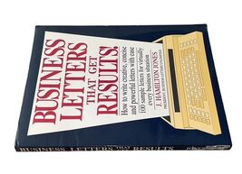 Business Letters That Get Results J Hamilton Jones Writing Guide 100 Samples image 2