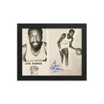 New York Knicks Earl Monroe signed photo Reprint - £50.84 GBP