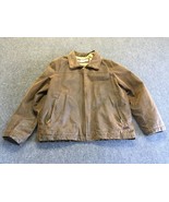 Mens Columbia Sportswear Co Brown Full Zip Jacket Outerwear Size XL Flaws - $413.96 MXN
