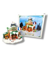 Vintage Christmas Village House Santa’s Town At The North Pole Post Office  - $33.99