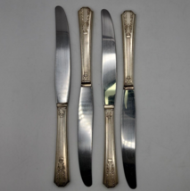 Wm A Rogers Oneida Ltd Lido Pattern Modern Hollow Knife - Set of 4 - $9.74