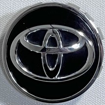 ONE Toyota 2 1/2&quot; Black Button Center Cap Fits Most Models # 42603-06150... - £11.98 GBP