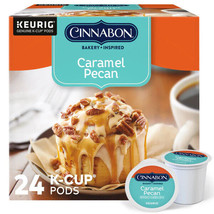 CINNABON CARAMEL PECAN COFFEE KCUPS 24 CT - £17.69 GBP