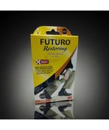 Futuro Support Socks Men&#39;s Dress Socks Black Firm X-Large 20-30mm Compre... - £9.24 GBP