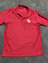 University of Houston Polo Shirt Mens Large Red Antiquas - £11.11 GBP