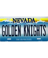 Nevada State Background Novelty Metal License Plate Tag (Golden Knights) - £11.95 GBP