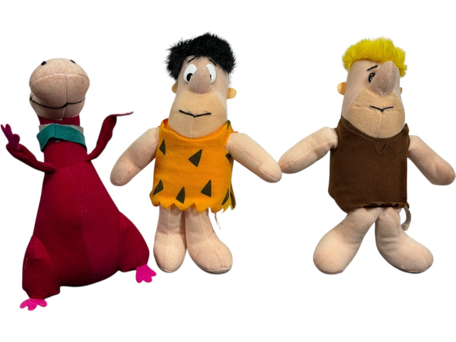 VTG 1987 Hanna-Barbera Flintstones Fred Flintsone, Barney Rubble and Dino Plush Item image 8
