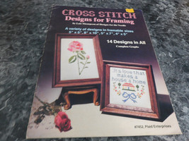 Cross Stitch Designs for Framing #7452 Plaid - $2.99