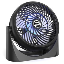 Usb Desk Fan With Remote, 8 Inch Portable Table Fan With 3 Speeds Strong Airflow - £38.36 GBP