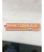 1966 Manitoba Tab For 1964 Vintage LICENSE PLATE Embossed Canada - $29.99