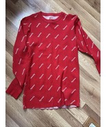 Supreme x Hanes All-Over Print Thermal Top - Red (Size L) - $1,539.98 MXN
