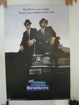 The Blues Brothers Poster John Belushi Dan Aykroyd Akroyd Sitting On A Car - £49.54 GBP