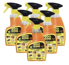 Goo Gone Goo and Adhesive Remover &amp; Cleaner  12 oz 6 Pack - £53.66 GBP