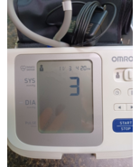 Omron Upper Arm Blood Pressure Monitor Model  BP765 Works - $33.93 CAD