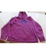 THE NORTH FACE PURPLE INDIGO CASUAL PULLOVER HOODIE SWEATER WOMENS X LAR... - £17.15 GBP