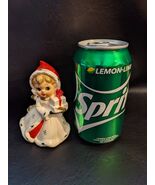 Vintage Napco Céramique Flocon de Neige Mignon Filles Figurine Bougeoir ... - $925.60 MXN