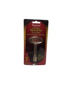 Imperial Universal Flame Fireplace Brass 3&quot; Gas Logs Valve Key 1/4&quot; 5/16... - £3.03 GBP