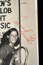 Original Hand Signed B&W Photo Tennis Player Wendy Turnbull Anne Smith Autograph image 6