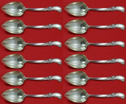 Waltz of Spring by Wallace Sterling Grapefruit Spoon Custom Set 12 pcs Flute - €680,48 EUR