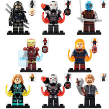 8pcs/set Avengers Endgame Marvel Thor Iron Man Hawkeye Nebula Minifigures - £13.36 GBP