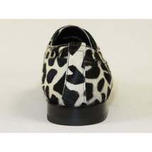 Men's GENIO Leopard Red Leather Sole Shoes Turkey 120195268 Black White image 5