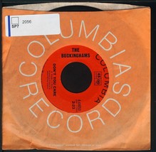 The Buckinghams - Don&#39;t You Care - 7&quot; single 45rpm record - $9.50